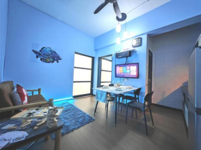Dolphin Cove Mahkota 4pax 2BR City View Town Area